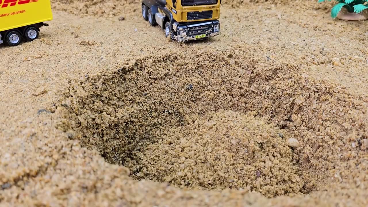 Bridge construction vehicles excavator police cars, boldozer| funny stories police cars