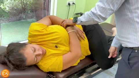 UNBLOCKING Her CHEST from HUGE Knots