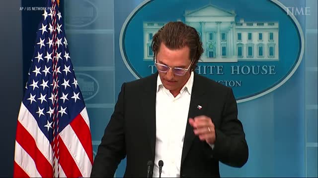 Matthew McConaughey, a Uvalde Native, Delivers an Emotional Speech at the White House