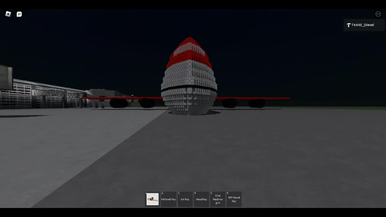 (500) 2014 Roblox Survive a plane crash Airplane with CAT 3126 Diesel (4 Engines) 500th vid flying!