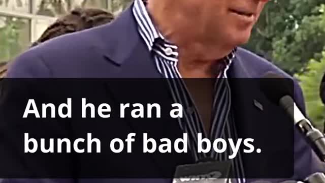 The president is also very calm in the face of problems
