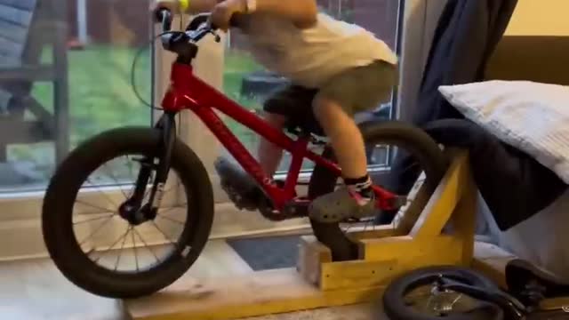 Manual machine - learning BMX racing bike skills!