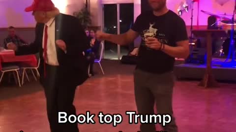 Is that Donald at a surprise birthday party in NJ?