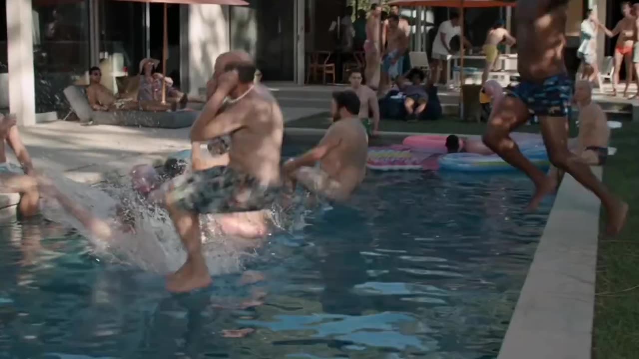 Mitch and Cam Pool Party Scene # MODERN FAMILY #Funny clips