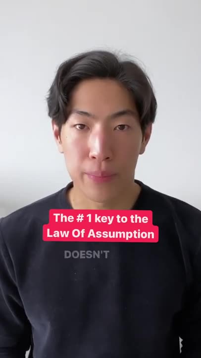 The Key To The Law Of Assumption