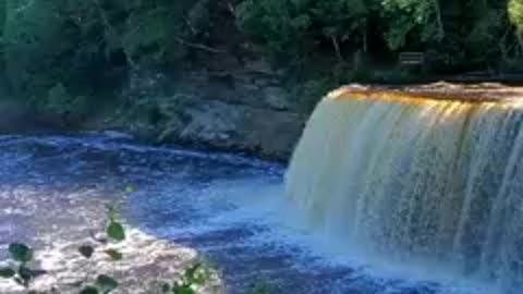 Waterfall view