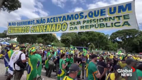 Supporters of Brazil’s Bolsonaro call on military after election loss, Lula backers celebrate win