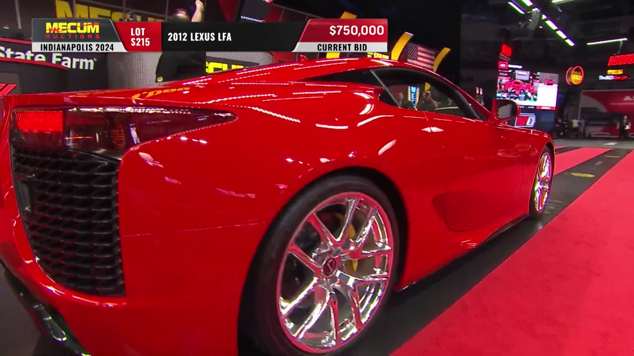 Mecum Auctions Indy | 2012 Lexus LFA | MotorTrend