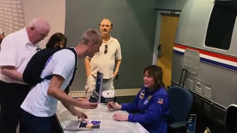 Astronaut Questioned About Harnesses & Underwater "Space Walks"