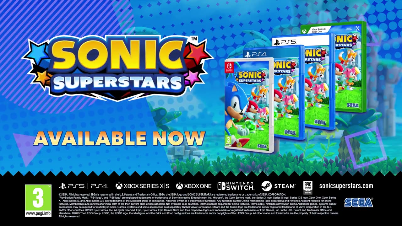 Sonic Superstars - Official Launch Trailer