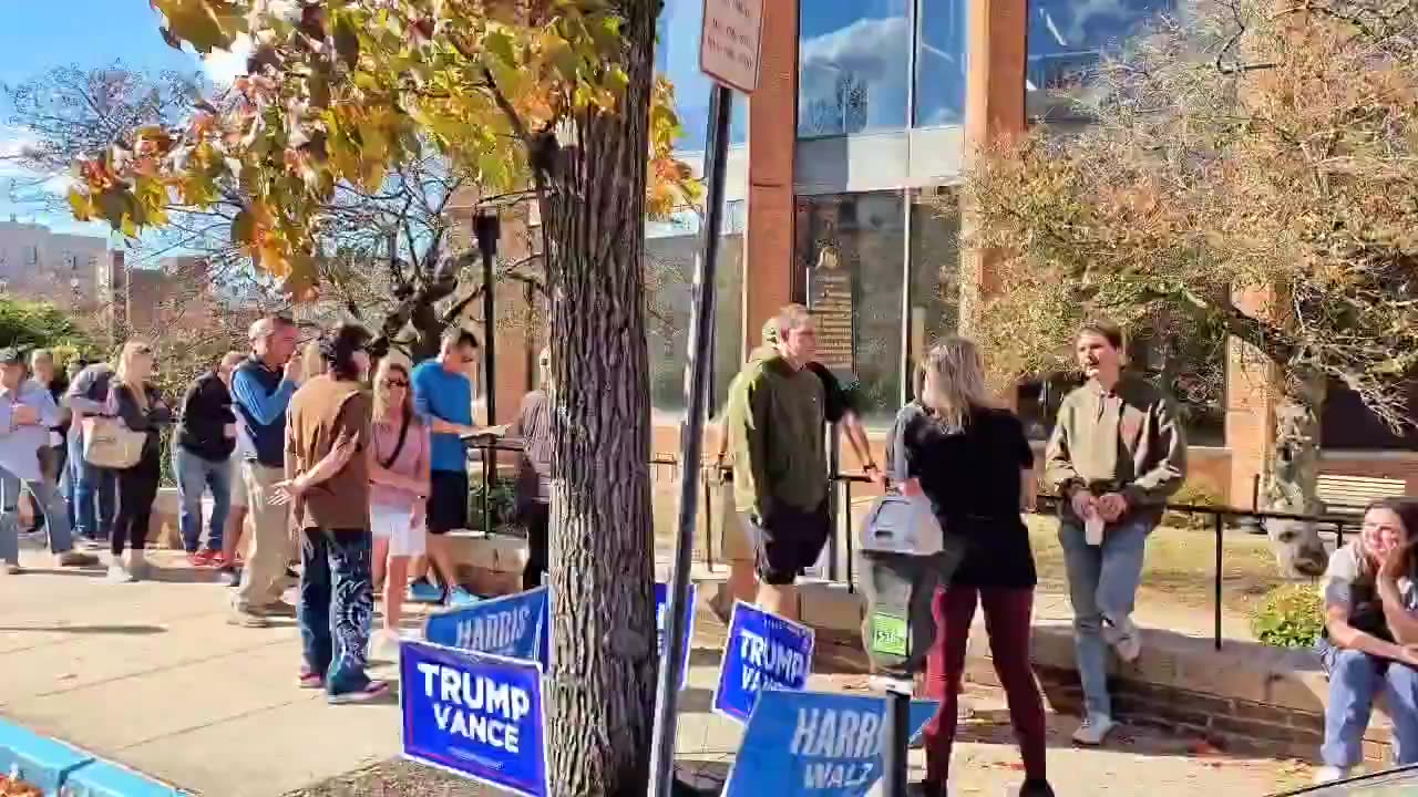 The TURNOUT of TRUMP VOTERS in Bucks County PA is MASSIVE