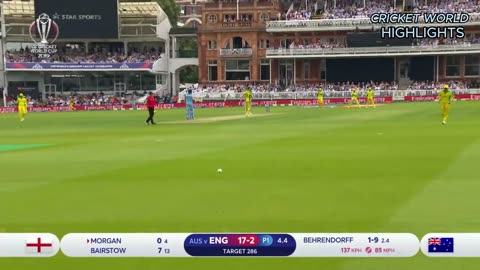 ENGLAND VS AUSTRALIA WORLD CUP 2019 HIGHLISHTS