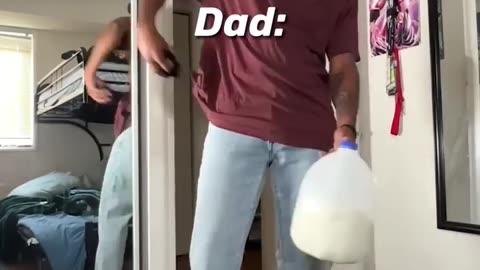 funny, dad, son meme