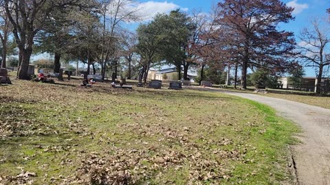 Wellborn Cemetery in College Station TX Brazos Co Drve Through in 2024