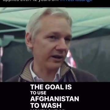 Julian Assange about the Afghanistan