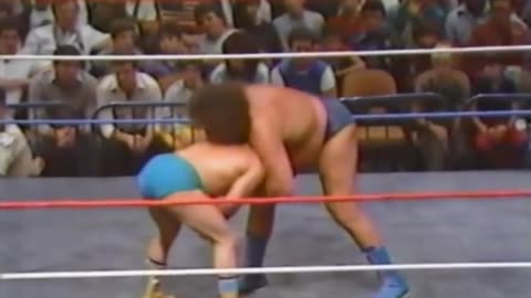 Andre the Giant vs The Iron Sheik