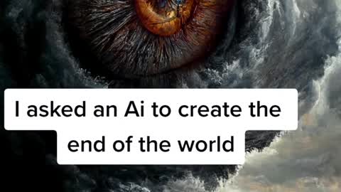 I asked an Ai to create the end of the world. It decided to leave one person alive