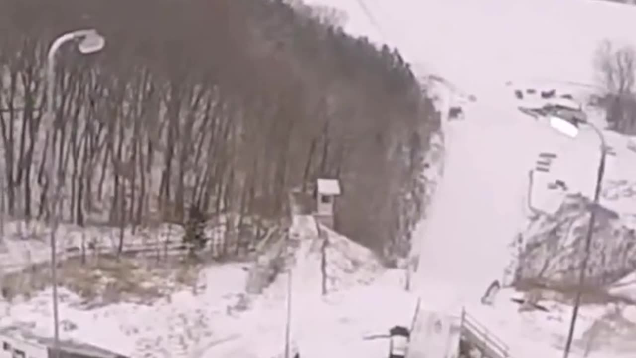 Insane ski jump