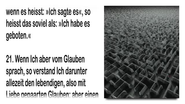 Ist dein Glaube tot oder lebendig ... Vorsicht Mausefalle ❤️ Jesus erklärt Johannes 738