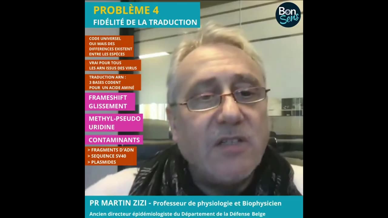 Pourquoi un moratoire sur les ARN m est urgent et nécessaire - dr Martin Zizi