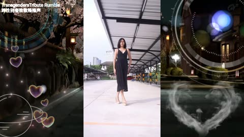 Ladyboy walking so good to you