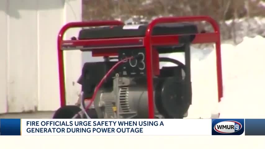 Fire officials urge safety when using generator during power outage(1)
