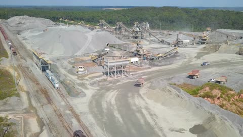 Southern Aggregates Rock Quarry 4K