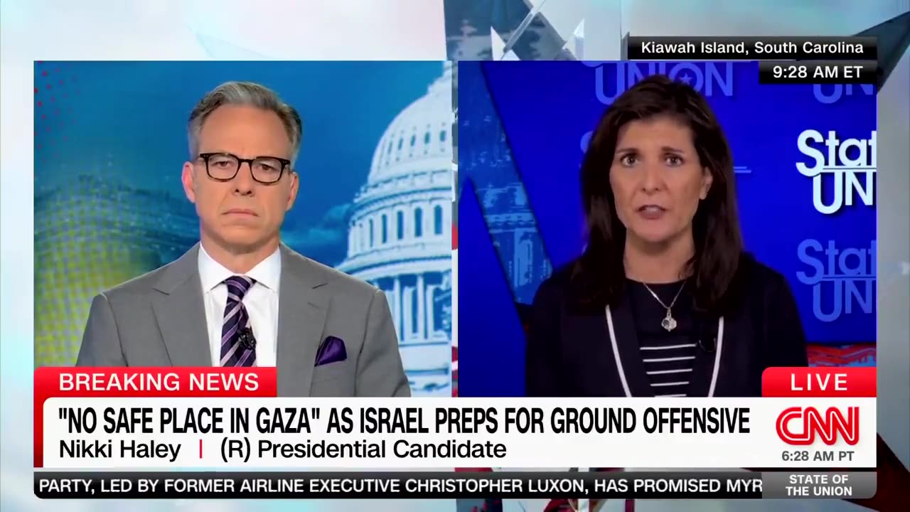 Haley's Vomit! Grifter Goes Ga-Ga or Gaza