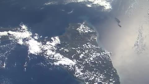 View of international space