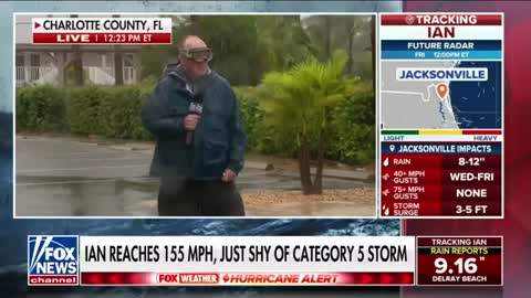 Hurricane Ian reaches 155 miles per hour
