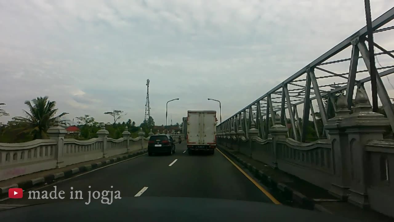 Driving Around : Jembatan Krasak, batas antara Jogja dan Jawa Tengah