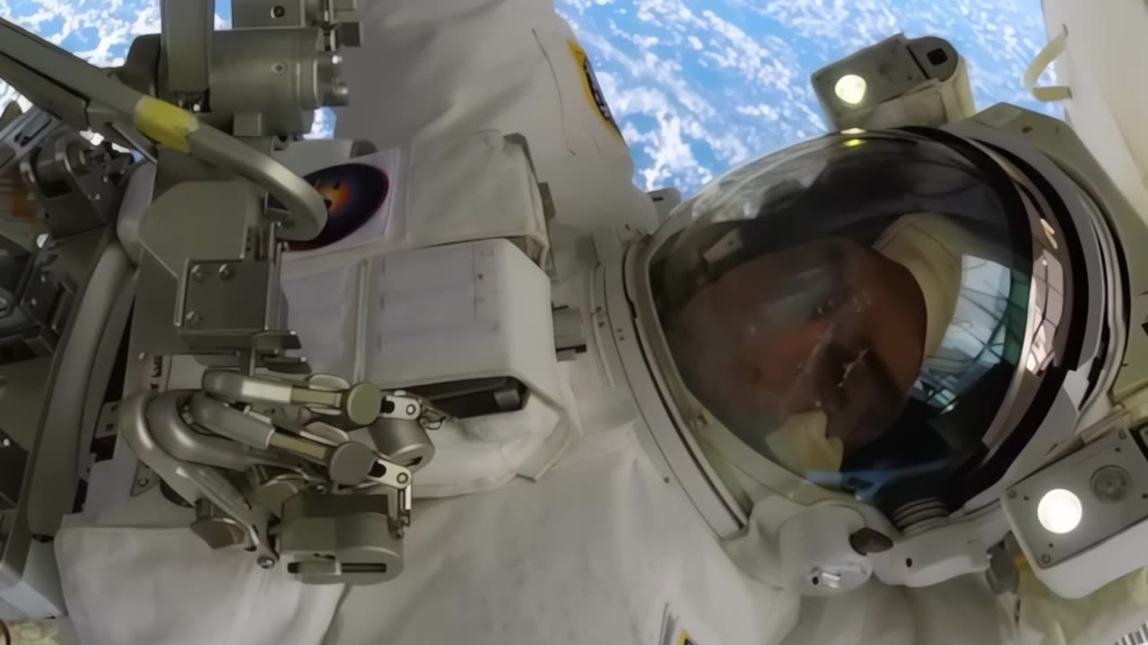 This is how a space walk begins #spaceexploration #spacescience