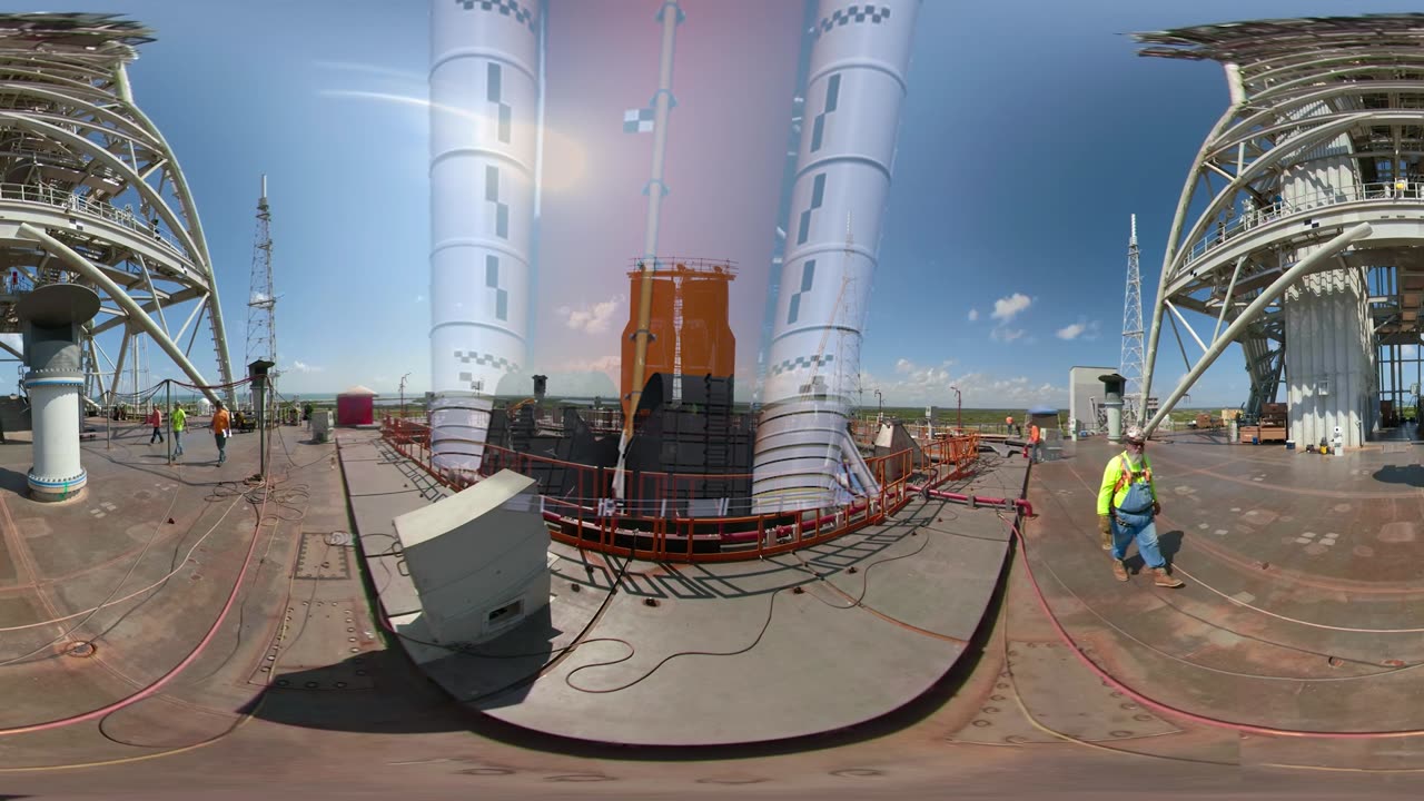 Artemis Path to the Pad_ The Mobile Launcher and Launch Pad 39B