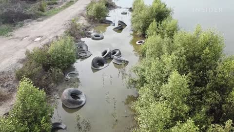 How Old Tires Are Turned Into Electricity World Wide Waste