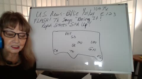 12524 10A(TX) FLASH! TX SAYS "BRING IT"! STATES STD WITH TX- MT-SD-OK-VA-GA-FL-MO! US 123