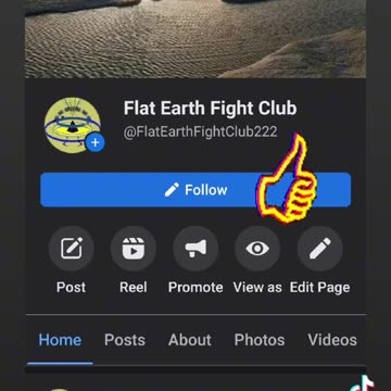 TikTok @FlatEarthFightClub