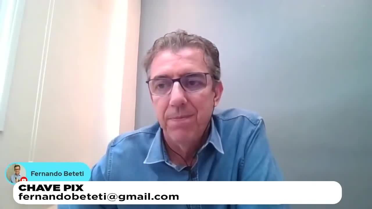 Fernando Beteti - Jornalista - não pode exercer sua liberdade de expressão contra a OMS