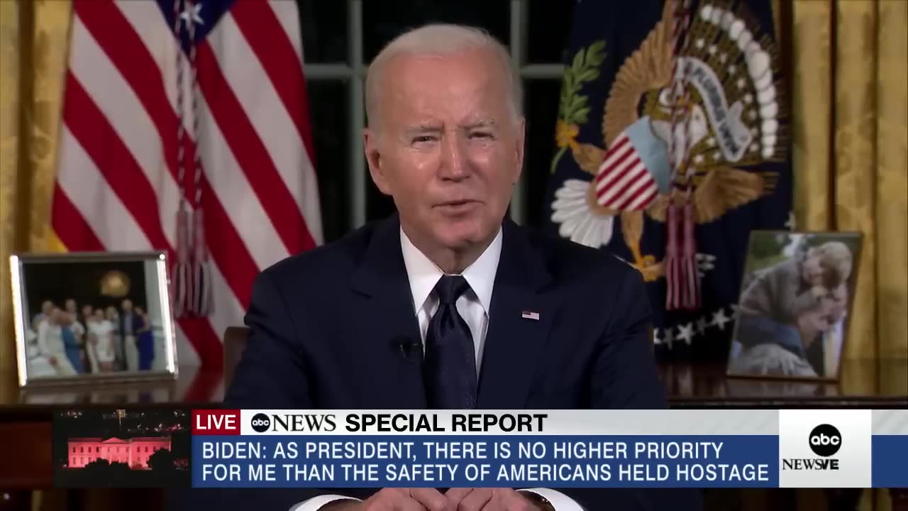 President Biden delivers address to the nation