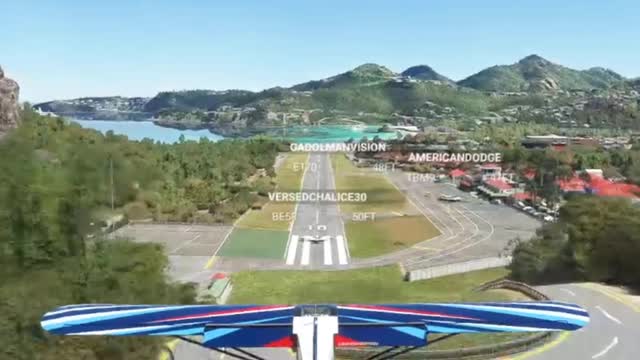 St Barts Landing Challenge - Cub-X - Microsoft Flight Simulator