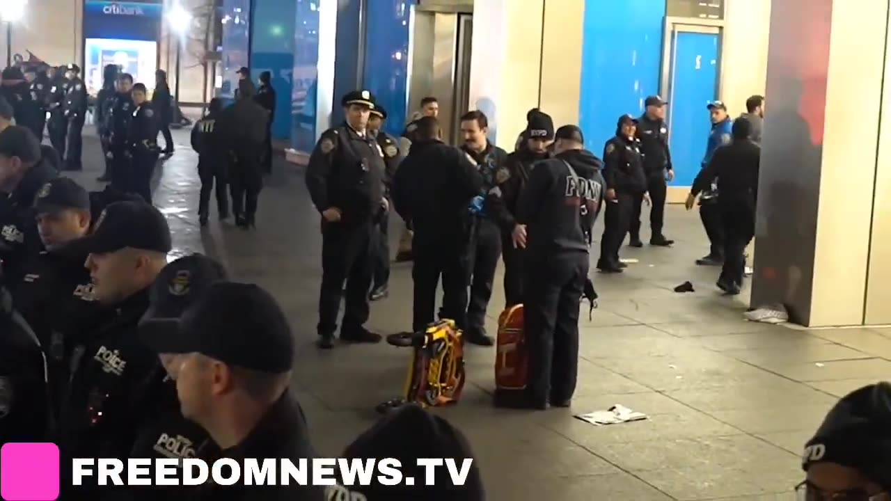 Level 3 mobilization called by the NYPD, with 4 being the highest, as Pro-Hamas protet