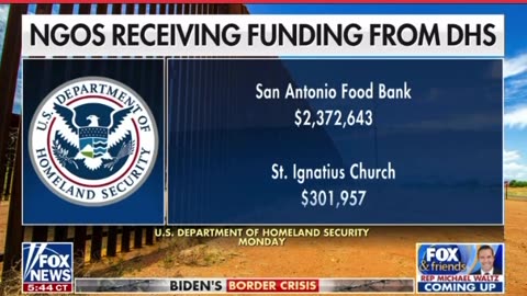 Look at all the money NGO’s are getting from DHS