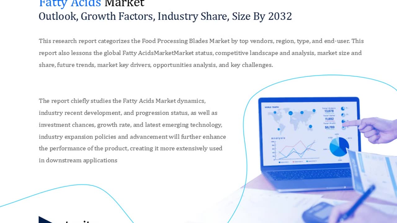 Global Fatty Acids Market Overview : Size, Share, and Future Trends Forecast