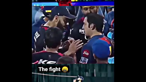 VIRAT KOHLI VS GAUTAM GAMBHIR IPL CRICKET CONTROVERSY