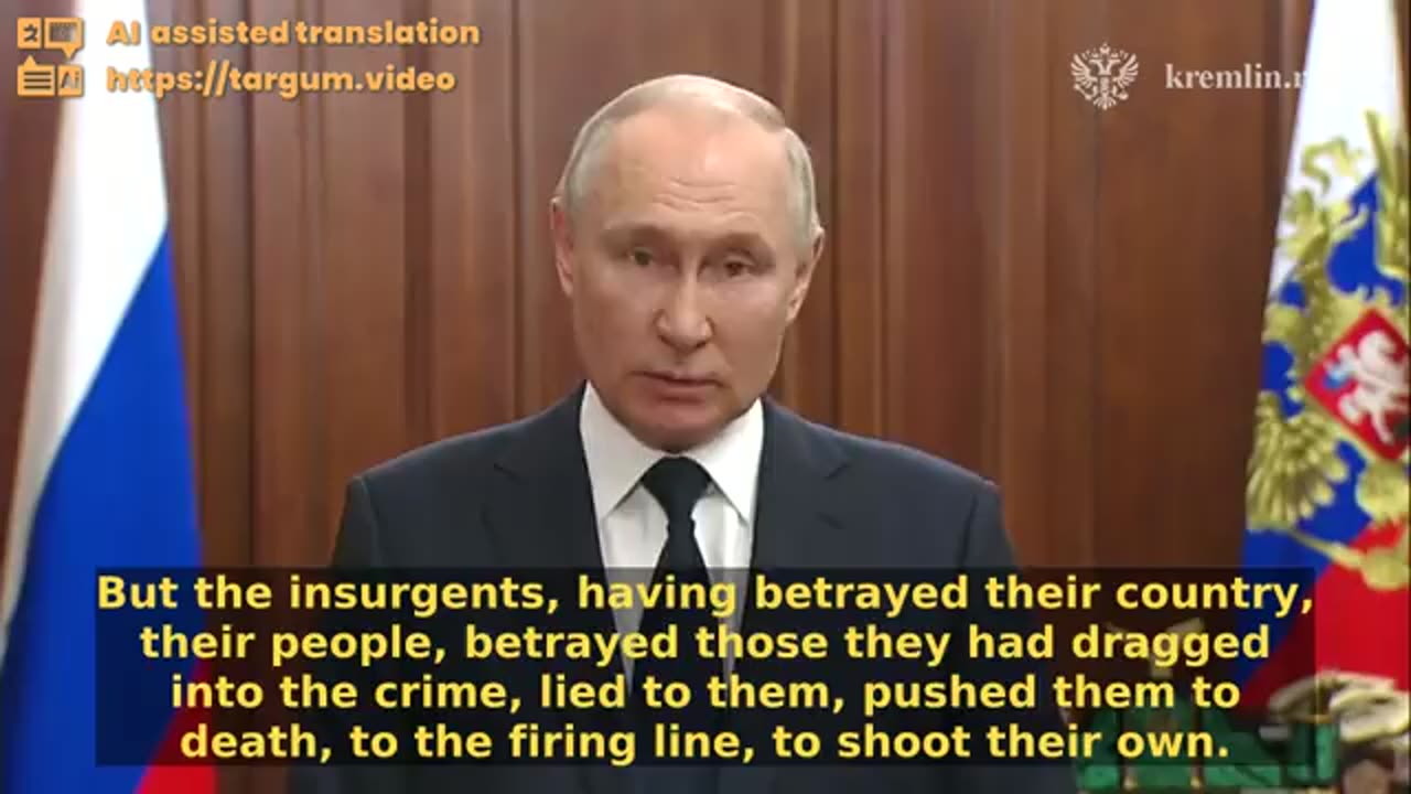 Putin's latest full address to the nation.