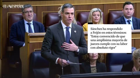 CONGRESO | Feijóo afea a Sánchez las "causas judiciales" que resumen este año 2024 en el Gobierno