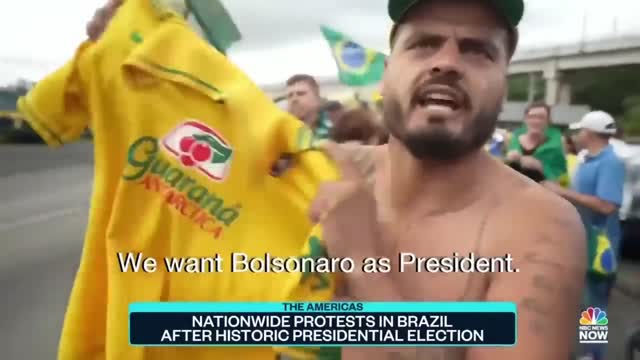 Nationwide Protests Spark In Brazil After Historic Presidential Election