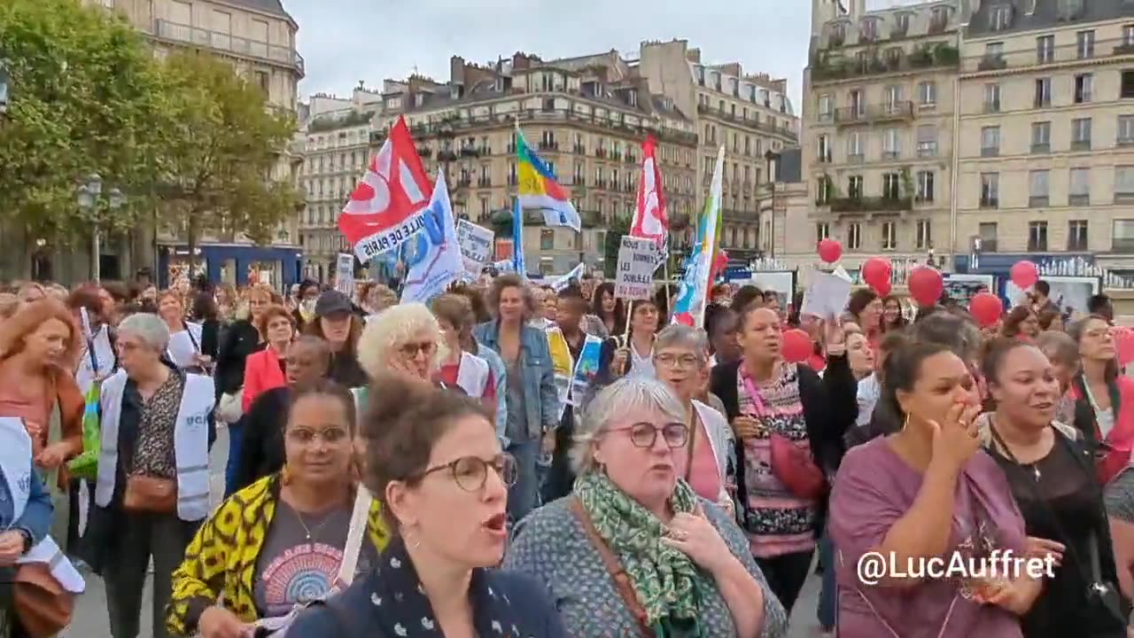 🏛🇫🇷 ULTIMO: Huelga y manifestación de trabajadores de