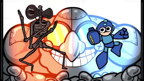 Let's Mix Siren Head & Mega Man | Character Fusion Animation EP.2