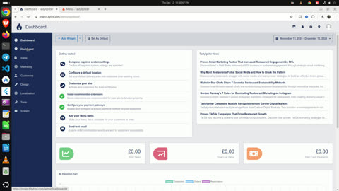 Food Ordering System Development