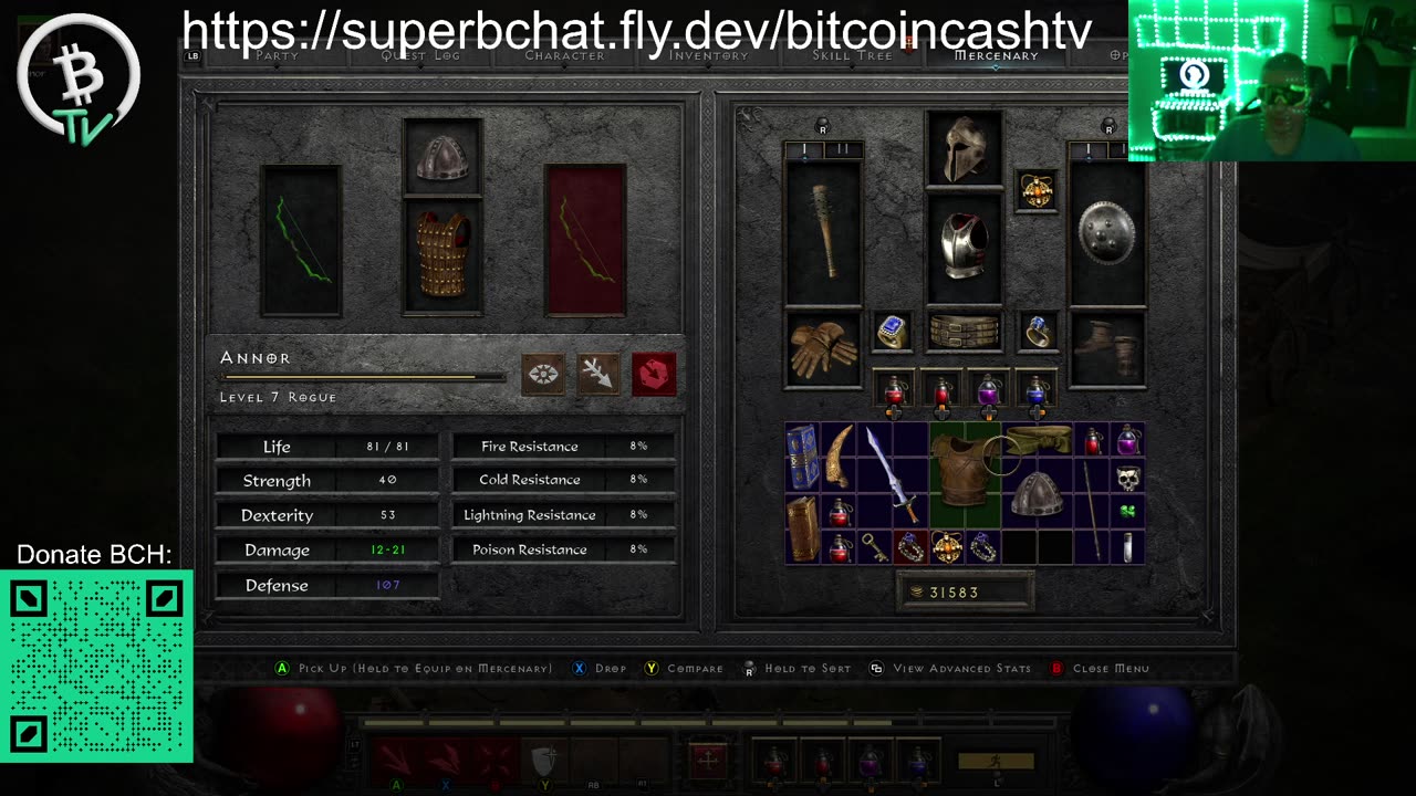 Diablo 2 + Bitcoin prizes!